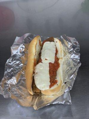 Chicken Parmesan Hot Sub