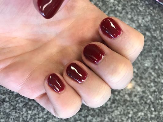 Gel manicure