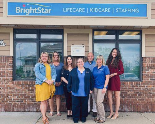 The BrightStar -West Bend office team!