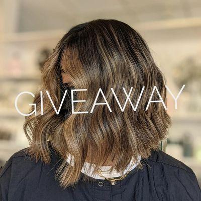 Follow @salon.moira for service and product giveaways