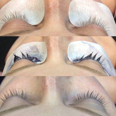 Lash tinting