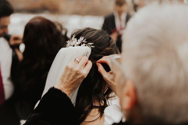 Wedding hair