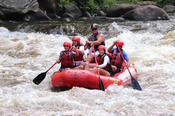 Whitewater rafting!