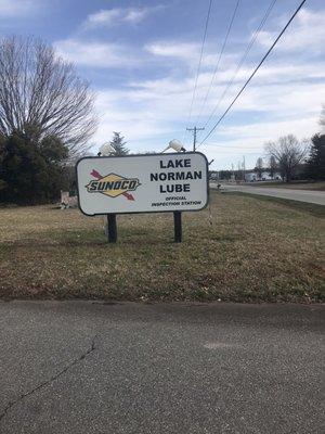 Here is the sign on the road off of Hwy 150 showing our location. Come see us at the Sunoco!