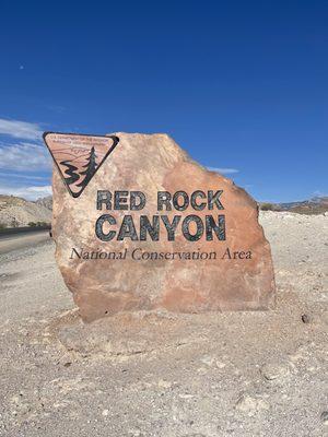 Red Rock Canyon entrance