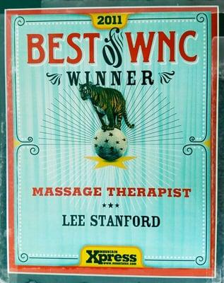 Lee Stanford-Massage Therapist RN, LMBT NC8020