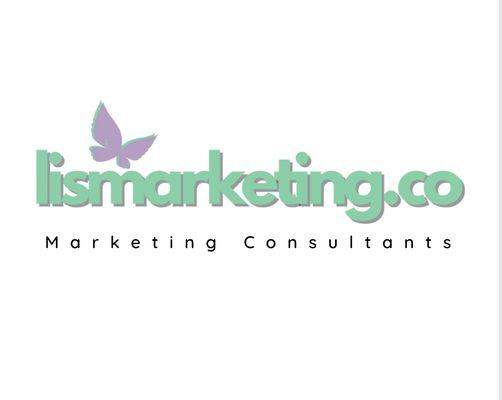 Logo for LisMarketing, providing marketing services, website design, seo, ppc, and more.