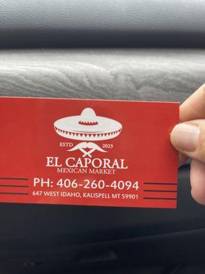 El Caporal Mexican Market