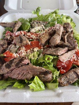 Steak salad