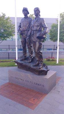 Boston's Puerto Rican Veterans Memorial