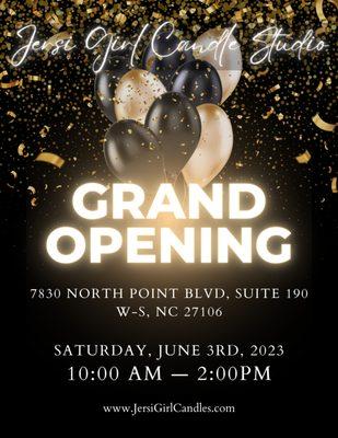 Grand Opening June 3, 2023