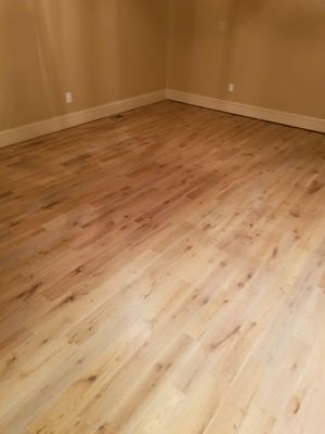 Hardwood install