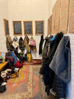 Coat room