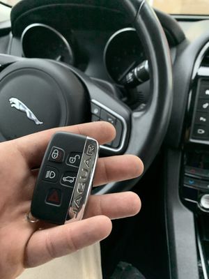 New key made for 2018 jaguar F-pace