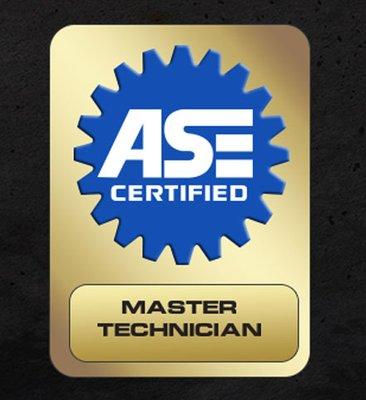 ASE Master Certified Technicians and Body & Frame Specialists