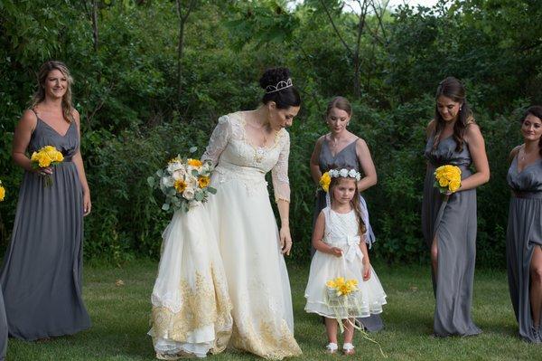 Custom Made Heirloom Wedding Gown