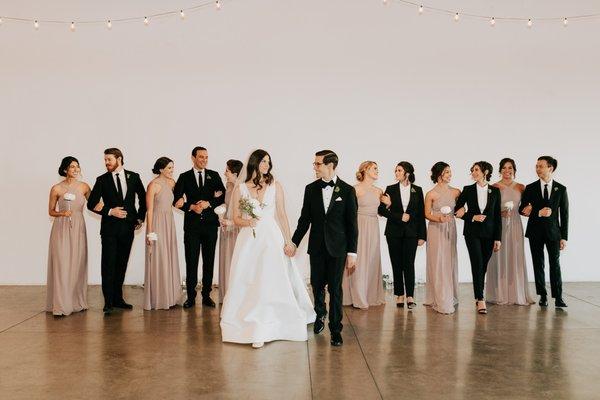 Minimalist Downtown Phoenix Wedding