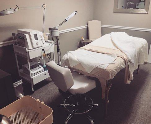 Treatment Room where the magic happens.