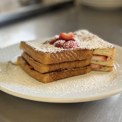 Strawberry Stuffed French Toast