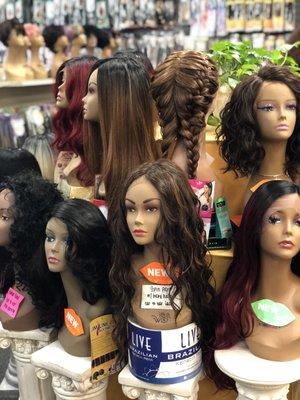 Hair selection for all heads