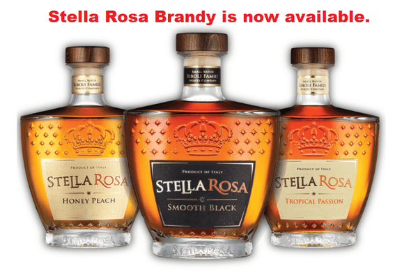 Stella Rosa Brandy is now available.