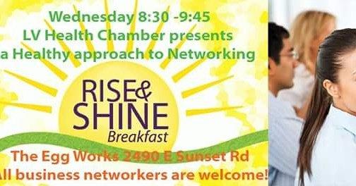 Let's kick-off the New Year, with our LVHFCOC healthy, breakfast networking meeting, this Wednesday, Jan. 4th.