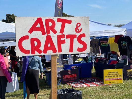 Arts & Crafts Business Vendors at Gentilly Fest