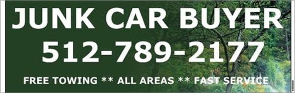 JUNK CAR BUYER AUSTIN 512-789-2177