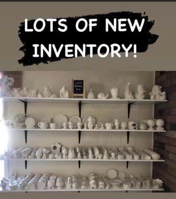 Paint Your own Pottery! Lots of pottery to choose from! Fun for all ages!