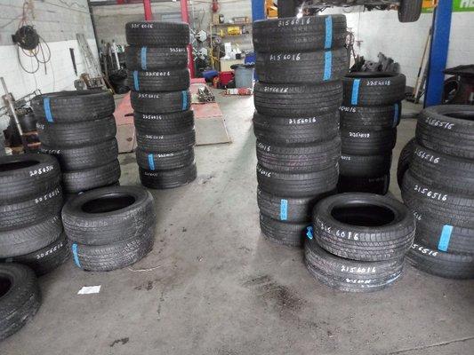 Used tires starting at $35