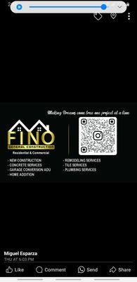 Fino General Construction