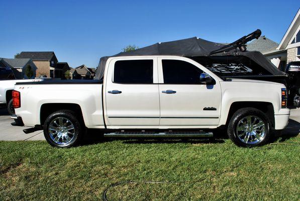 Ceramic coated Silverado!