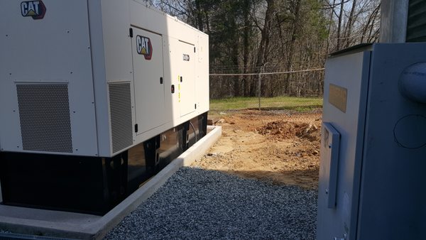 Commercial and Industrial generator installation