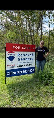 Always a great day to put out signs!