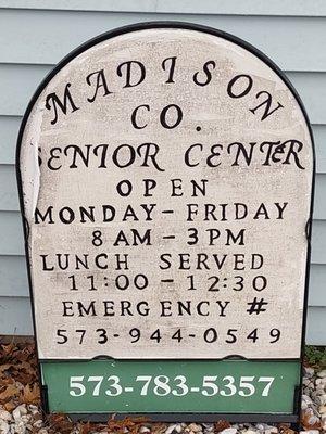 Madison County Senior Center