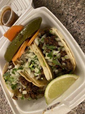 Great asada tacos