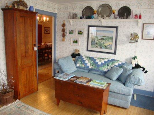 One of the sitting rooms in the Main House.