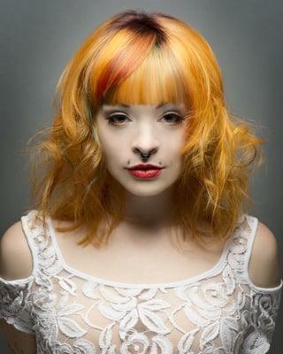 Hair by Lexi. 2015 entry for Goldwell ColorZoom Competition.