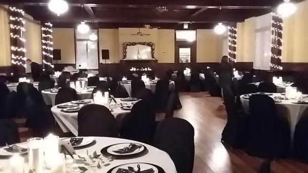 Fairfax Hall Dining Room -- Wedding Reception