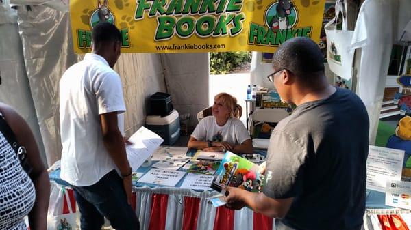 Frankiebooks at Decaturbookfestival