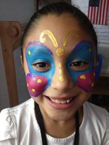 Fall festival face painting