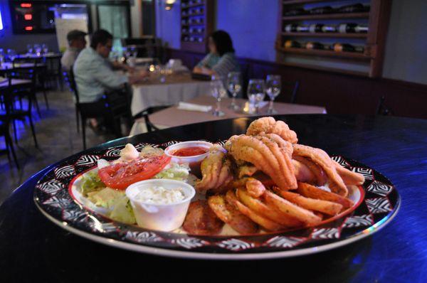 Fried Bayou Des Allemands Catfish Plate!