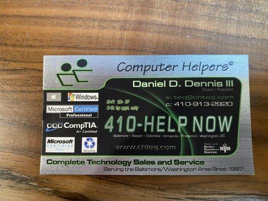 Computer Helpers