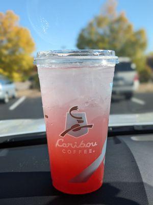 Large iced cherry limeade