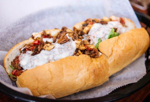 "Philly Cheese Steak" - Taste of Ital