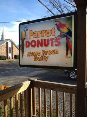 Parrot Donuts