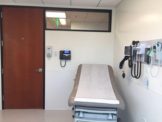 One of 8 exam rooms