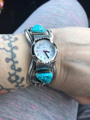 They put new watch in my priceless vintage Native American cuff and did it perfectly.