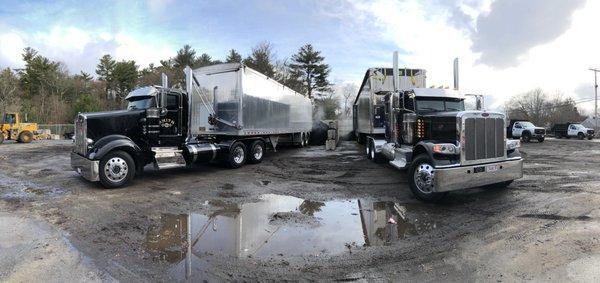 Delivering Mulch! Love these guys.