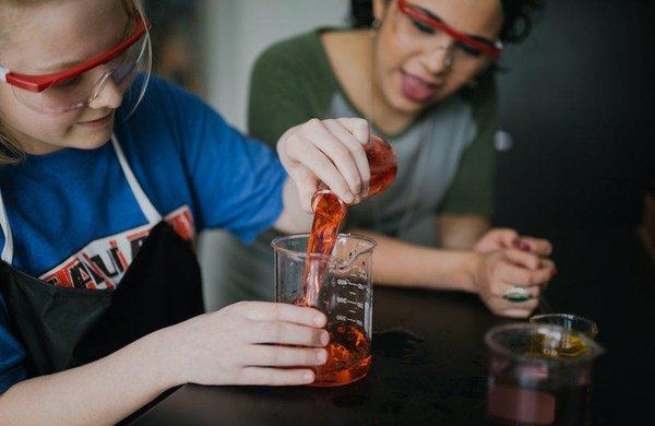 Students get to be up close to everything in our science lab. In the one-to-one classroom, students are always involved in ex...